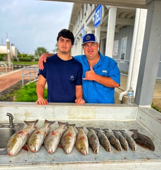 Flounder, Redfish, Speckled Trout Fishing in Galveston, Texas