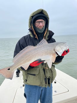 Redfish fishing in South Padre Island, Texas