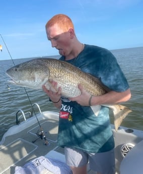 Redfish fishing in Venice, Louisiana