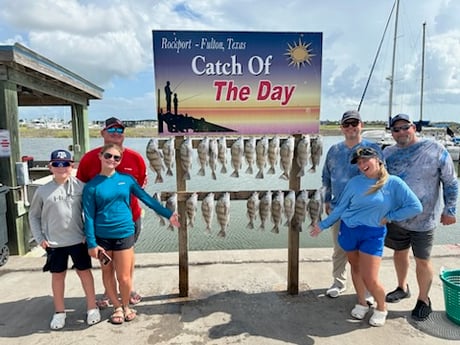 Fishing in Rockport, Texas