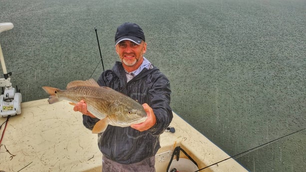 Redfish fishing in Beaufort, North Carolina