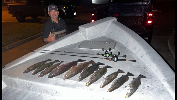 Redfish, Speckled Trout / Spotted Seatrout Fishing in Galveston, Texas