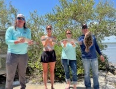 Redfish fishing in St. Augustine, Florida