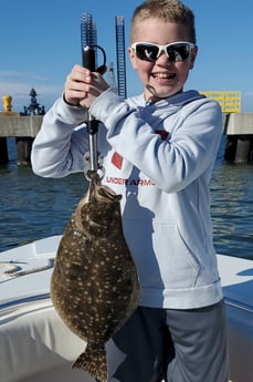 Flounder Fishing in Galveston, Texas