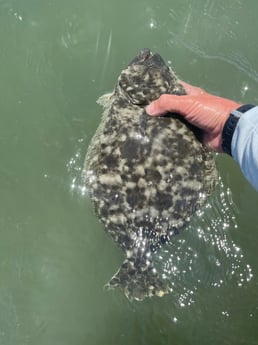 Flounder fishing in Wrightsville Beach, North Carolina