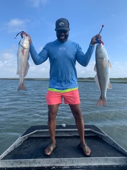 Redfish fishing in Rockport, Texas