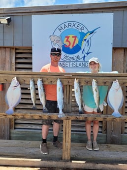 Flounder, Speckled Trout / Spotted Seatrout Fishing in Corpus Christi, Texas