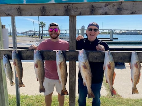 Redfish, Speckled Trout / Spotted Seatrout fishing in Rockport, Texas