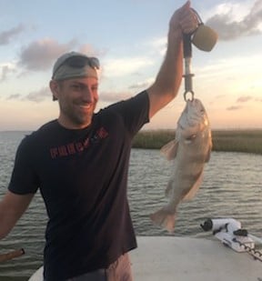 Black Drum fishing in Matagorda, Texas