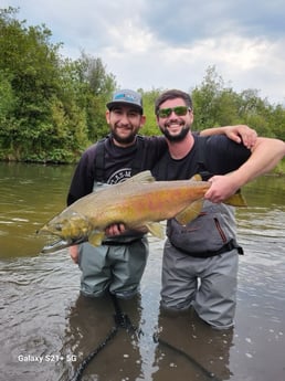 Fishing in Big Rapids, Michigan