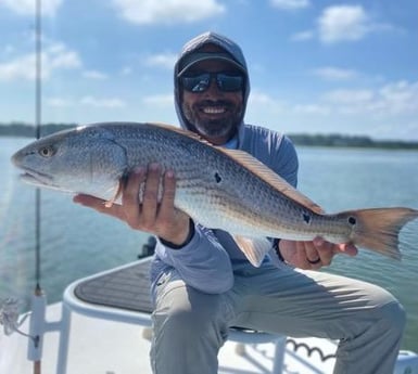 Redfish fishing in Hilton Head Island, South Carolina