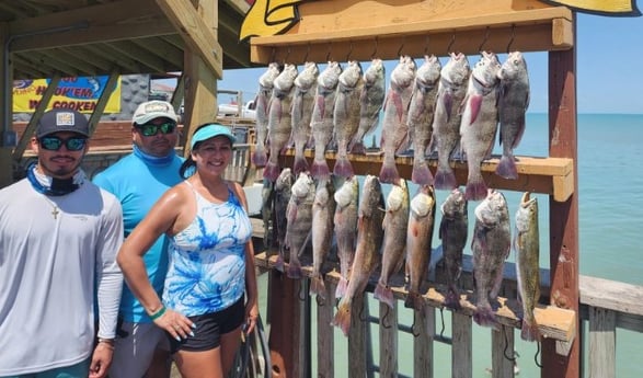 Fishing in Port Isabel, Texas