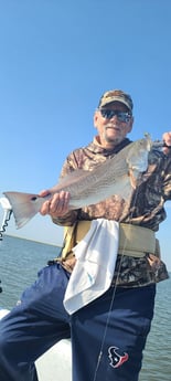 Redfish fishing in Galveston, Texas