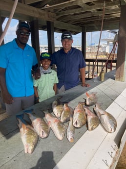 Redfish fishing in Rockport, Texas