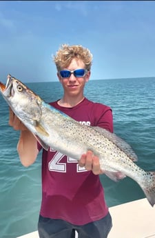 Redfish, Speckled Trout / Spotted Seatrout fishing in South Padre Island, Texas