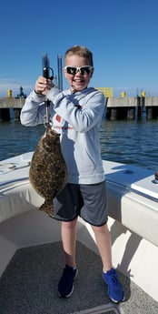 Flounder Fishing in Galveston, Texas