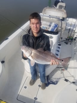 Redfish fishing in Sulphur, Louisiana