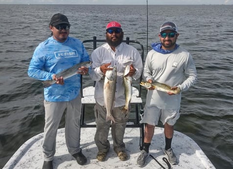 Redfish, Speckled Trout / Spotted Seatrout Fishing in South Padre Island, Texas