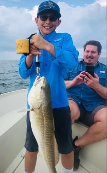 Redfish fishing in Galveston, Texas