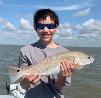 Redfish fishing in Matagorda, Texas