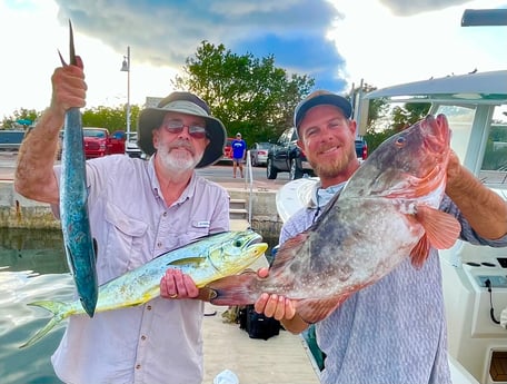 Mahi Mahi / Dorado, Red Grouper, Spanish Mackerel Fishing in Key West, Florida