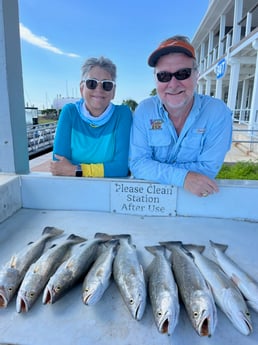 Speckled Trout / Spotted Seatrout Fishing in Galveston, Texas