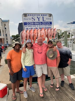 Red Snapper fishing in Biloxi, Massachusetts