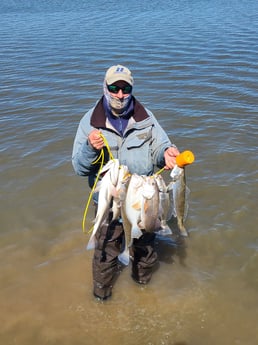 Redfish fishing in Port O&#039;Connor, Texas