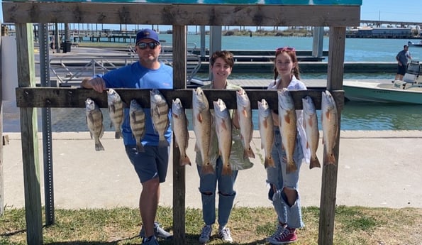 Speckled Trout / Spotted Seatrout fishing in Aransas Pass, Texas