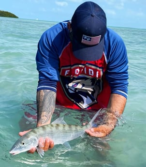 Bonefish fishing in Tavernier, Florida