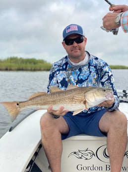 Redfish fishing in New Orleans, Louisiana