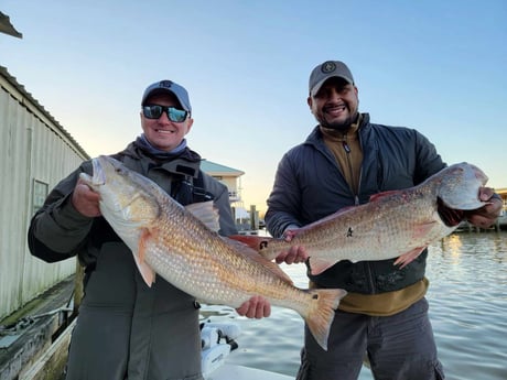 Redfish fishing in Venice, Louisiana