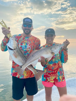 Redfish fishing in New Smyrna Beach, Florida