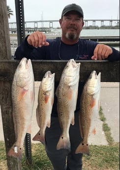 Redfish fishing in Rockport, Texas