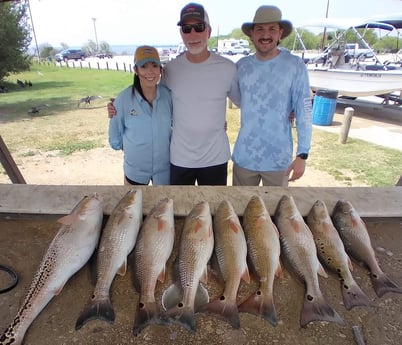 Redfish fishing in San Antonio, Texas