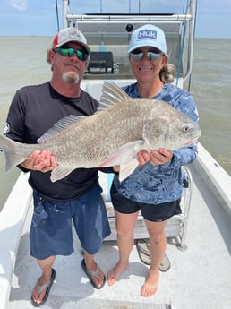 Black Drum Fishing in Rockport, Texas