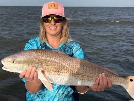 Redfish fishing in Galveston, Texas