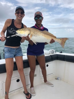 Redfish fishing in Surfside Beach, Texas