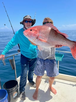 Red Snapper fishing in Orange Beach, Alabama