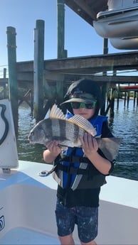 Black Drum, Flounder, Redfish fishing in St. Augustine, Florida