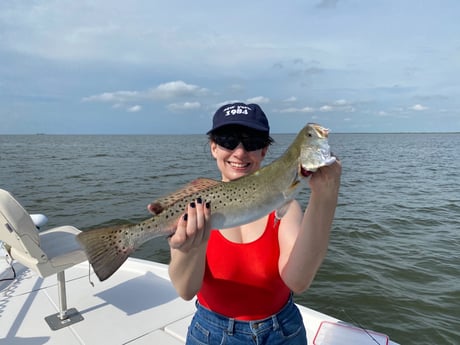 Speckled Trout / Spotted Seatrout fishing in Corpus Christi, Texas