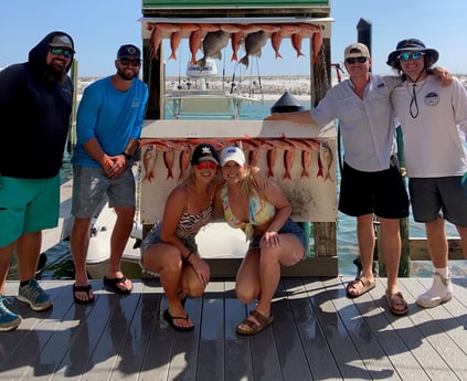 Red Snapper, Triggerfish fishing in Destin, Florida