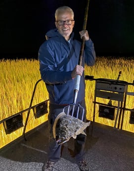 Flounder fishing in Freeport, Texas