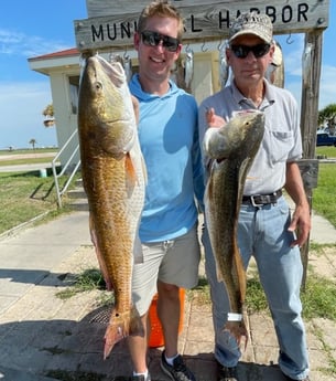 Redfish fishing in Rockport, Texas