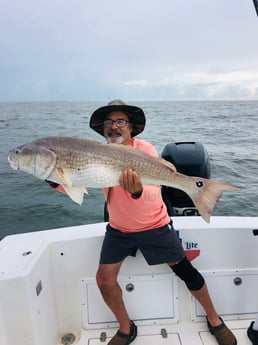 Redfish fishing in Surfside Beach, Texas