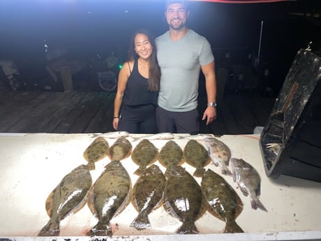 Flounder, Sheepshead Fishing in Galveston, Texas