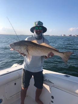 Redfish fishing in Surfside Beach, Texas