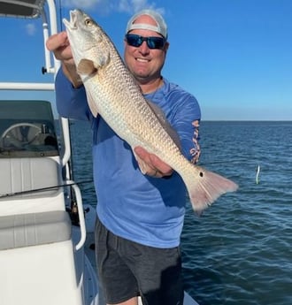 Redfish fishing in South Padre Island, Texas