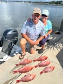 Red Snapper fishing in Panama City, Florida