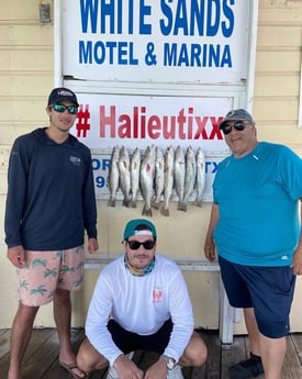 Speckled Trout / Spotted Seatrout fishing in Port Isabel, Texas